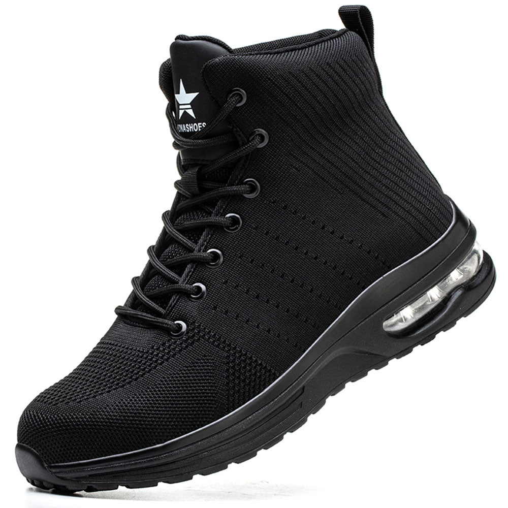 thumbnail image 2 of Rona Safety Boots - Steel Toe Cap Work Shoes, Lightweight, Non-Slip, With Kevlar Midsole For Men & Women 2 of 10