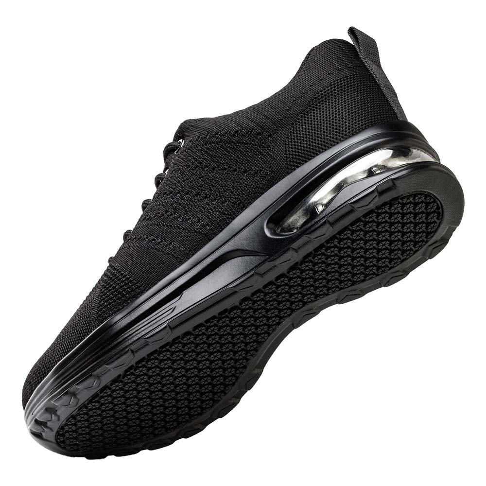 Womens black athletic sneakers on sale
