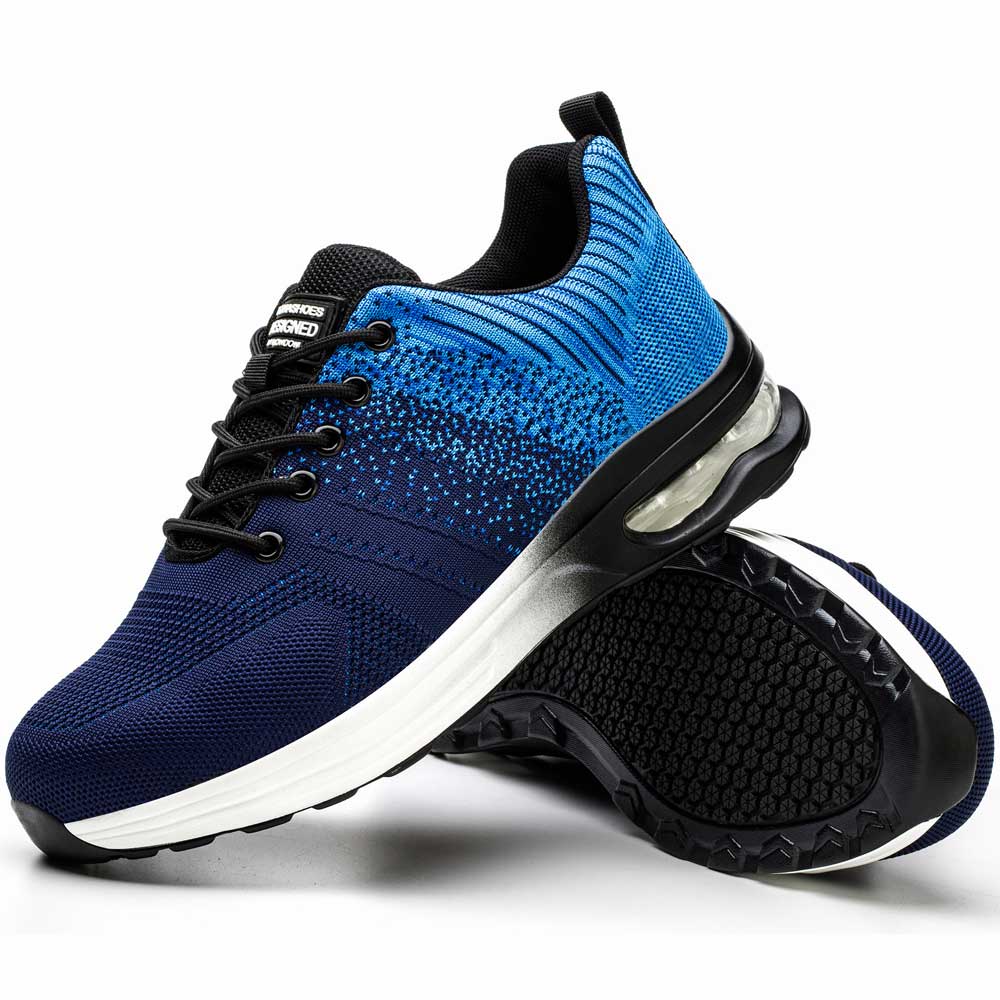 Steel blue safety shoes best sale