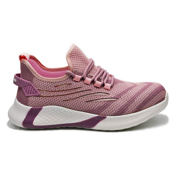 Pink safety shoes store